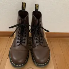 ドクターマーチン 8ホール ブラウン　UK5 24cm