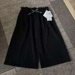 新品　膝下キュロットパンツ　130