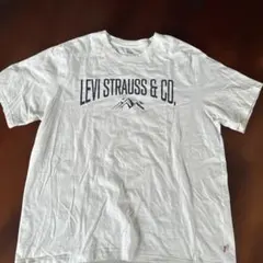 3回着用のみ　リーバイス　Tシャツ　白　ホワイト　M