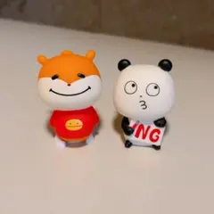 にしむらゆうじ ごきげんぱんだ、こねずみカプセルトイセット