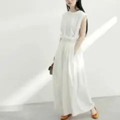 セール⭐️アダムエロペ ドッキングロングワンピース バルーン