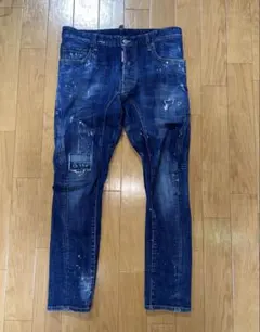 【レア 完売品】DSQUARED2 TIDY BIKER 濃紺　46