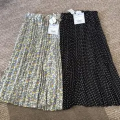 新品　ロングプリーツスカート　セット　130