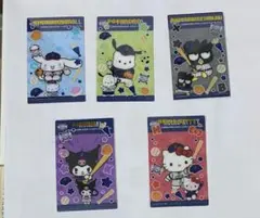 タイトーくじ侍ジャパン×サンリオキャラクターズ 5点セット