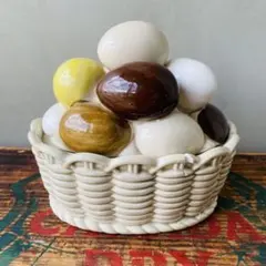 【vintage】Easter Egg Candy Dish イースター　小物入