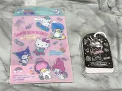 산리오 ノベルティ 下敷き メモ帳 セット