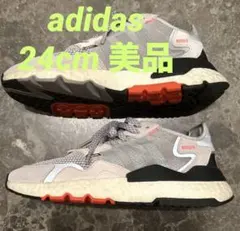 adidas スニーカー ランニング　24cm 美品