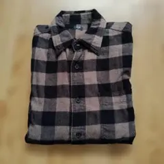 ユニクロ　チェック柄ネルシャツ
