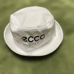 ECCO GOLF ホワイト ハット