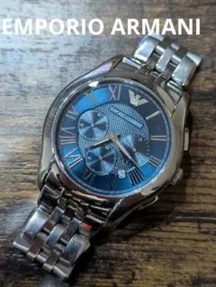 稼働 EMPORIO ARMANI エンポリオ アルマーニ 腕時計 クロノグラフ