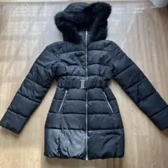 INGNI ブラック ダウンジャケット フード付き