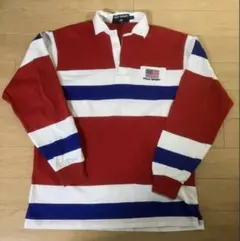 90s Polo Sport ラガーシャツ 長袖