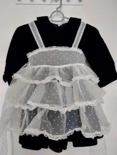 シャーリーテンプルブラックワンピース100