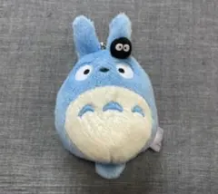 トトロ ぬいぐるみ 青 約10cm
