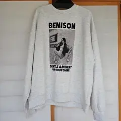 INGNI BENISON グレー スウェット トレーナー