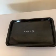 CHANEL 黒 長方形トレイ