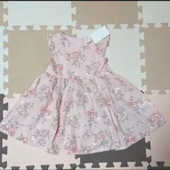 ☆H&M おはな ワンピース☆ 90のサムネイル