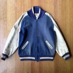 50s ビンテージ LASLEY KNITTING CO. スタジャン BORO
