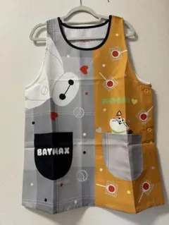 【新品未使用】 ベイマックス　キャラクターエプロン 保育士 介護士