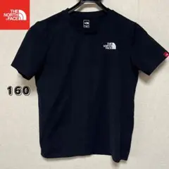 ノースフェイス キッズ160 ブラック半袖Tシャツ THE NORTH FACE