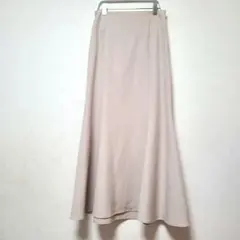 INGNI　バックレースアップ　マーメイドスカート　ベージュ