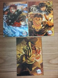 鬼滅の刃 キッチンカー 限定 無限城編 ポストカード 3点