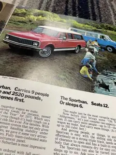 Chevrolet 72 Wagons カタログ 激レアのサムネイル