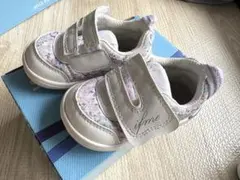 【12cm】イフミー　ベビーシューズ　花柄