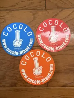 COCOLO ステッカー 3枚セット