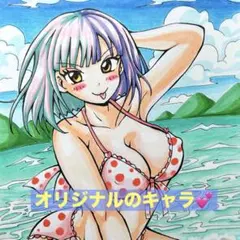 【セクシーなおまけ付き】自作オリジナルキャラ　可愛いアイドル