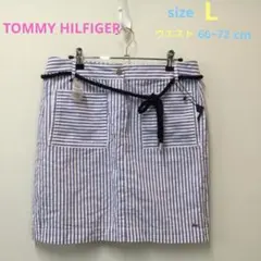 TOMMY HILFIGER ミニスカート サイズL（ウエスト66〜72）