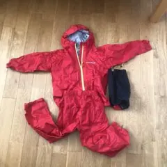 mont-bell レインウェア 120サイズ レッド