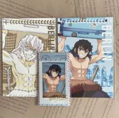 鬼滅の刃　お楽しみくじ　チェキ　伊之助　ポストカード　ワールドツアー　ダイニング