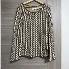 DANA BUCHMAN ジグザグニット Mサイズ　古着