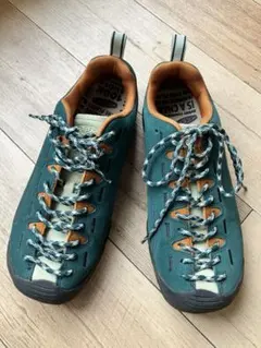 ⭐︎今週ゲリラ価格⭐︎未使用⭐︎KEEN ジャスパー　27㎝　18,150円 KEEN キーン JASPER ジャスパー (STEEL GREY/BRIGHT AQUA
