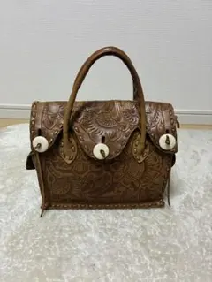 GRACE CONTINENTAL カービングバッグ