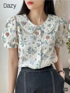 SHEIN 花柄ブラウス