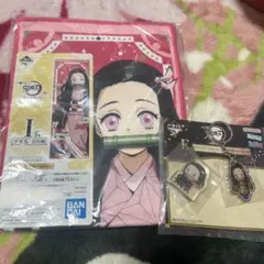 鬼滅の刃 誰よりも強靭な刃となれタオルアクリッツマスコットねずこセットおまけ付き