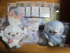 ポケモン一番くじ　ポケピース　B賞　C賞　G賞　H賞　I賞　J賞合計15点セット