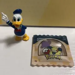 コメダ珈琲 ポケモン マクノシタチャーム おまけ　ドナルドダック