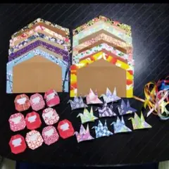 《ハンドメイド》絵馬　達磨　鶴　10セット…敬老の日　長寿　お祝いのサムネイル