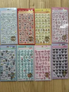 【即日発送】ボンボンドロップシール　サンリオミニ　コンプリート