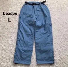 beaspo ビアスポ スキーウェア　スノボ　釣り　中綿パンツ 男女兼用　L