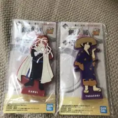 銀魂　くじ　ラバースタンド　セット