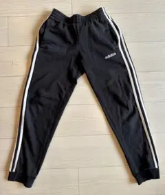 アディダス ボーイズ ジャージ パンツ ボトムス 黒 150