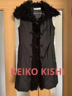 KEIKO KISHIベスト ブラック