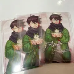 にじさんじ あったかグッズ2021 三枝明那  カード クリアカード レア