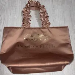 Maison de FLEUR トートバッグ ブラウン