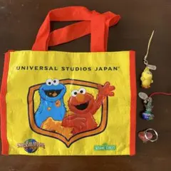 ユニバーサルスタジオジャパン セサミ ジョーズ ストラップ等4点