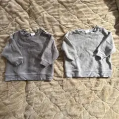 【futa futa】セット売りコーデュロイトレーナー